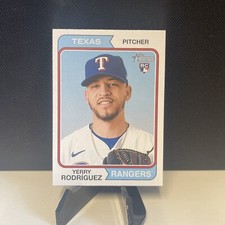 Yerry Rodriguez 2023 Topps Heritage RC #320
