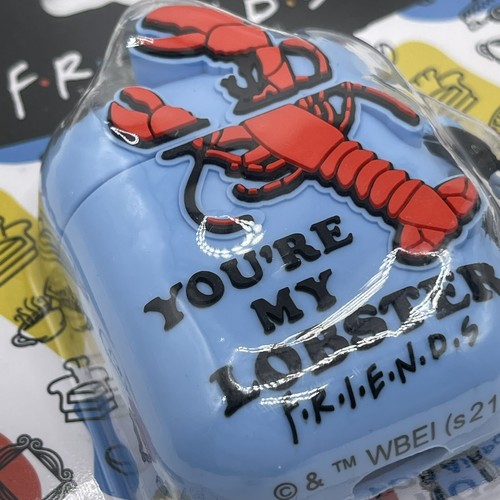 Friends You're My Lobster AirPods 1st and 2nd Generation Case Bioworld Brand New - Afbeelding 1 van 12