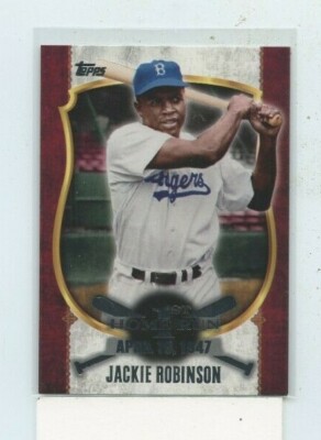 JACKIE ROBINSON 2014 Topps 1st Home Run FHR-22 Brooklyn Dodgers | eBay