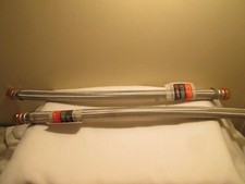 2 Everbilt 24" Braided Strainless Steel Water Heater Connectors