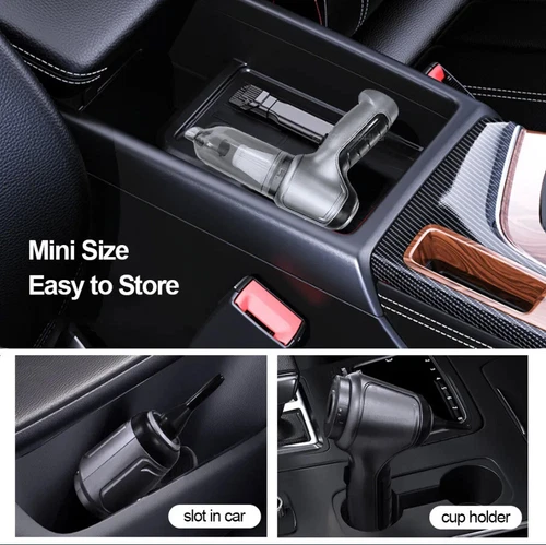 4 in 1 Upgrade Car Vacuum Cleaner Air Blower Wireless Handheld Rechargeable Mini - Picture 12 of 14