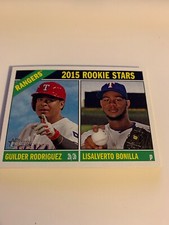 2015 Topps Heritage #146 Guilder Rodriguez RC Lisalverto Bonilla Rookie