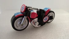 Ryans World Red White Blue Racer Pull Back Motorcycle Bonkers Toy Co Vehicle
