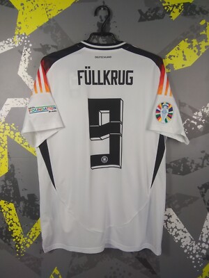 Fullkrug Germany Team jersey Home Football Soccer Shirt Adidas Trikot Men L ig93
