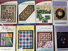 LOT OF 8 QUILT PATTERNS L03