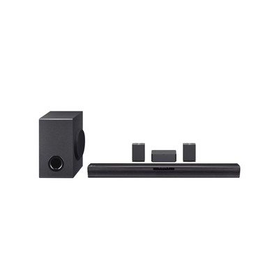 LG SQC4R 4.1 Soundbar (220W) mit kabellosem Subwoofer und Rücklautsprechern (Ada