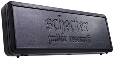 Schecter Hardshell C-Shape Electric Bass Guitar Hard Case - SGR-6B - Black