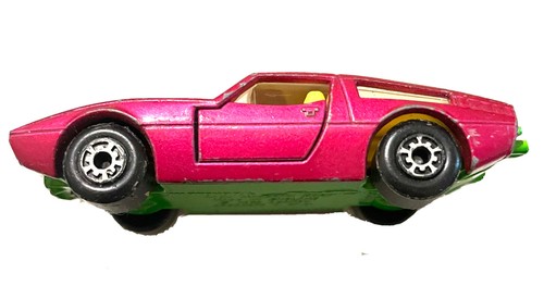 Vintage. MATCHBOX Superfast MASERATI Bora No. 32 1972 Lesney England - Picture 7 of 8