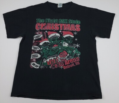 Vintage 2006 89X Stole Chrismas Cobo Detroit Concert Shirt Bands Punk Rock Rare