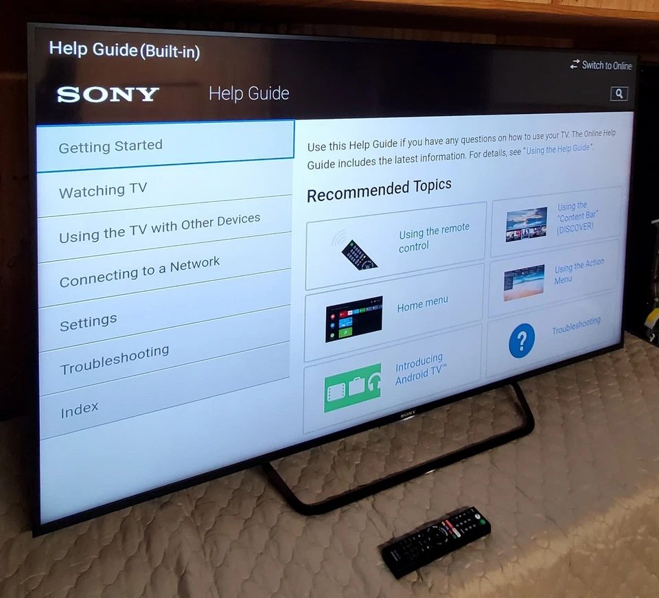 Sony XBR-65X850C 65" 4K 3D Ultra HD Android Smart LED LCD TV  Foto 3 de 4