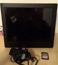 NIX Digital Frame 8" Inch Widescreen Missing Remote with Sandisk 16GB SD Card