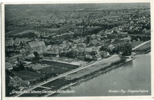 AK WINKEL /RHEINGAU /OESTRICH-WINKEL Graues Haus, Luftbild/Fliegeraufnahme 1935