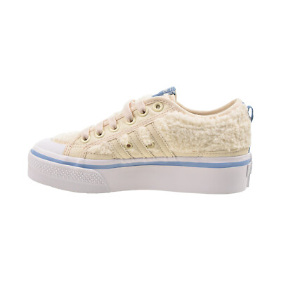 Adidas Nizza Platform Sherpa Women's Shoes Wonder White-Ambient