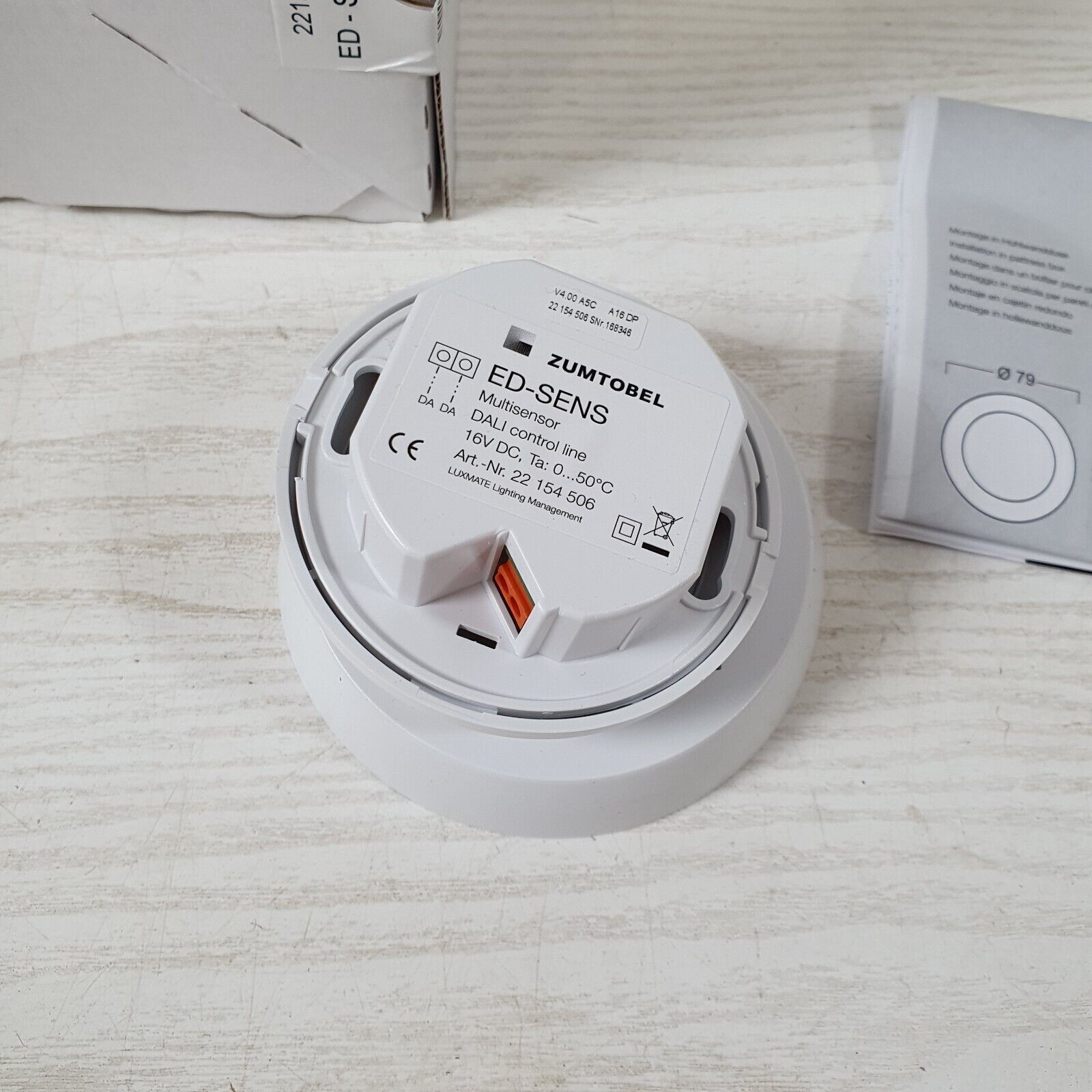 Zumtobel Multisensor & Speech or Sounder Ed-sens Ip20 for sale  