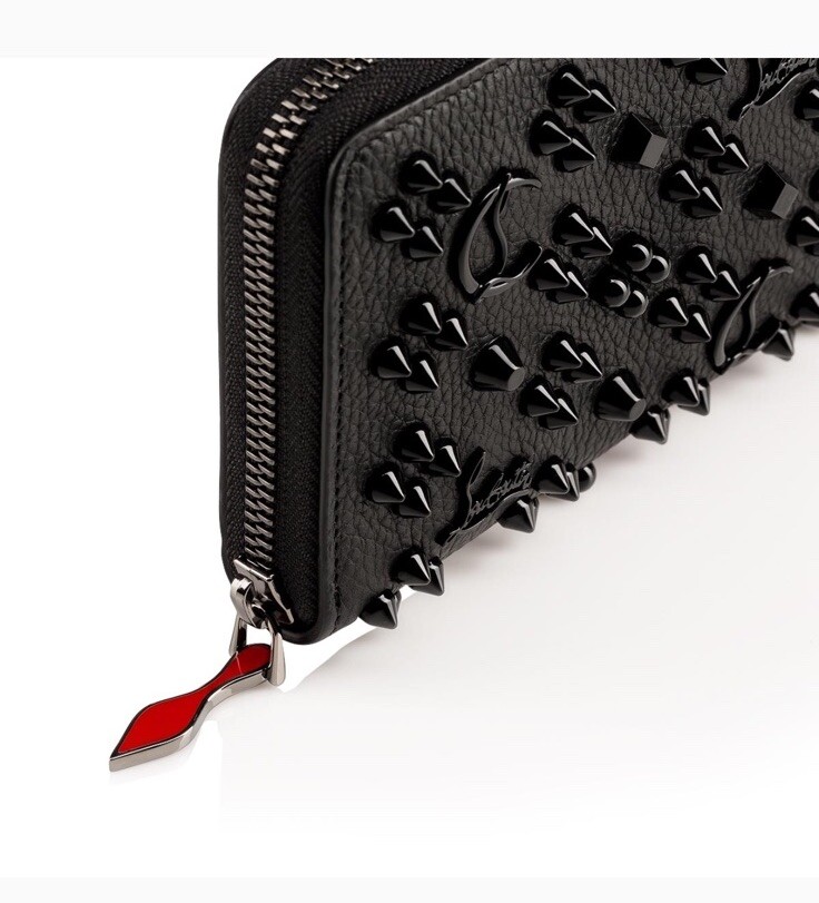 CHRISTIAN LOUBOUTIN Panettone Grained Calf Leather & Spikes