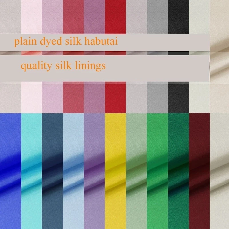 1 Meter X 1.14 Meter Pure Mulberry Silk Linings Habutai Fabric Tissu - Bild 2 von 4