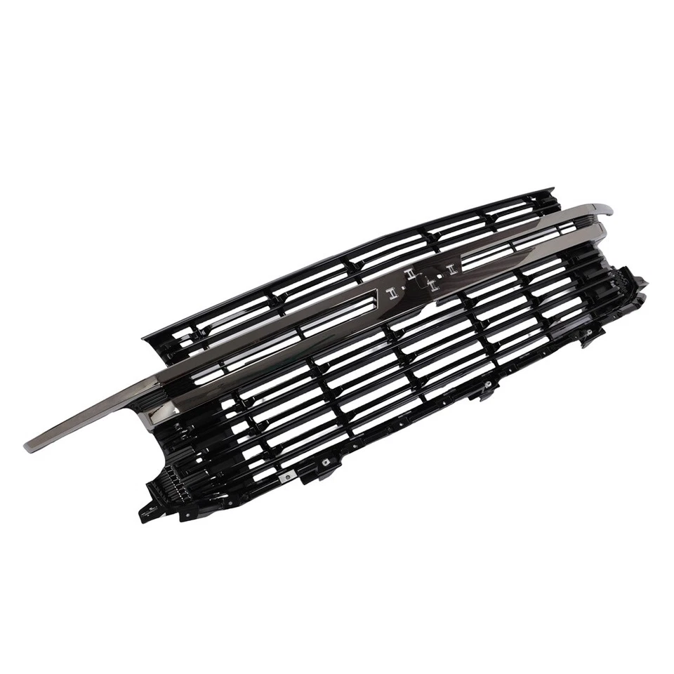 For 2021-2024 Chevrolet Tahoe Suburban HC Style Front Upper Grille (Gloss Black) Foto 3 de 4