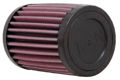 K&N Engineering Universal Round Straight Air Filter - Rubber End Cap RU-0160