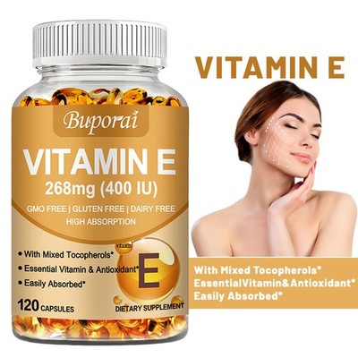 Vitamin E 268mg - Anti-Aging, Antioxidant, Skin Health, Immune Support
