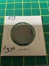 Canada 1873 Newfoundland 1 Cents Coin Large Penny