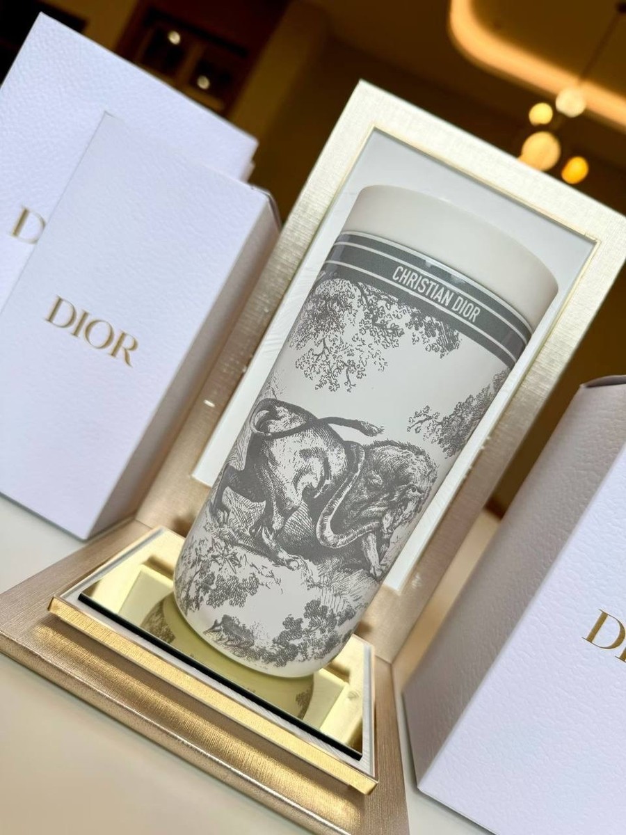 Christian Dior Prestige Toile de Jouy Insulated Tumbler Travel Mug