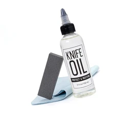 Knife Oil Rust Eraser Kit, Extra Large Rust Remover for Knives, Sword Mainten...