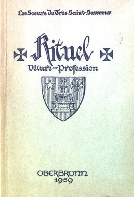 Rituel de la vêture de la profession et des voeux perpétuels