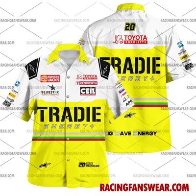 David Reynolds Supercars Racing 2025 Hawaiian Shirt