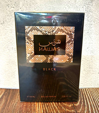 Authentic Hawas Black Eau de Parfum Spray, 3.38 fl oz Regular Size