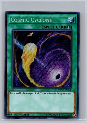 Cosmic Cyclone MP17-EN105 YuGiOh 2017 Mega-Tin Mega Pack card