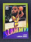 2023-24 Panini Donruss Optic LEBRON JAMES #8 Gold Prizm Slammy Lakers /10