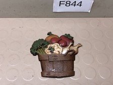 Vintage Sexton Vegetable Basket Wall Decor 1978 Made in USA