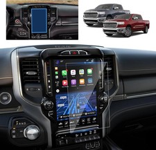 12 Inch Tempered Glass Screen Protector For 2019-2026 Dodge Ram 1500 2500 350...