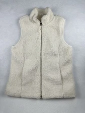 Calia Carrie Underwood Sherpa Vest Woman S Pockets Cream Neutral Lightweight