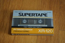 Realistic  Supertape Extended Range XR-120 blank cassette tape