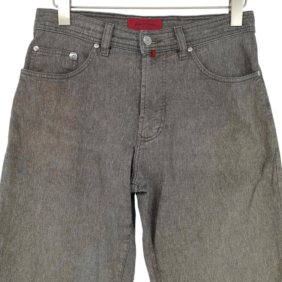Pantalones de mezclilla Pierre Cardin para hombre elásticos regulares rectos talla W30 L34 Foto 2 de 4