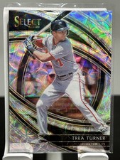 2020 Panini Select Scope - #173 - Trea Turner - Washington Nationals