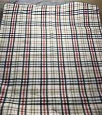 Picnic Time Blanket 58”x 49” Outdoor Water Resistant Tote Plaid