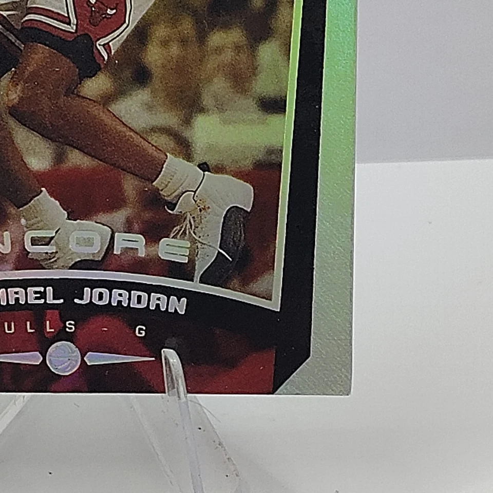 1998-99 Upper Deck Encore - Michael Jordan #105 Rainbow Foil Chicago Bulls NM 🔥 - Image 3 of 4
