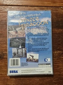 Sega Saturn Panzer Dragoon 1995 Complete in Box with Registration Card