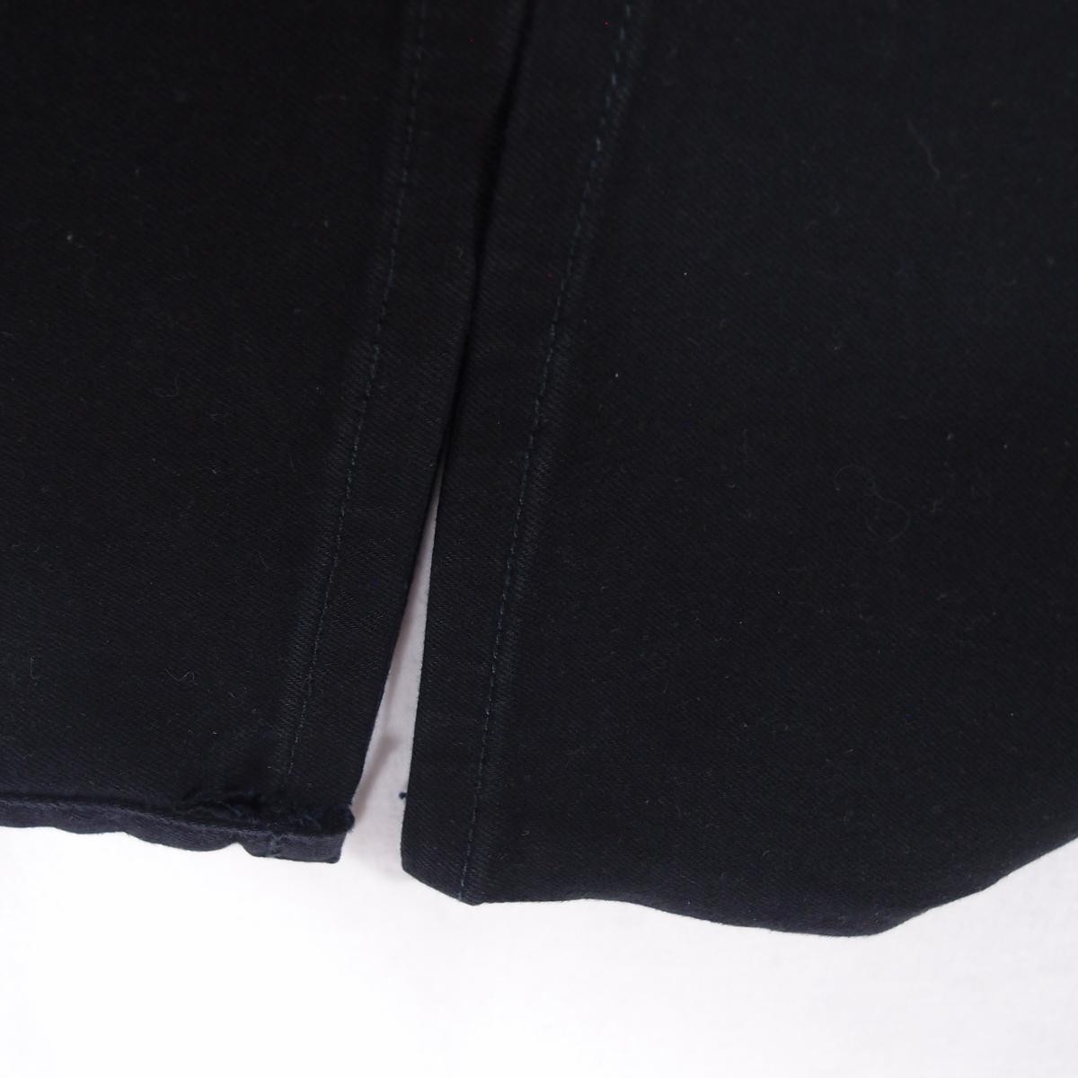 Mens HUGO BOSS ORANGE 24 Stretch Slim Straight Black Jeans W33 L36 thumbnail 6