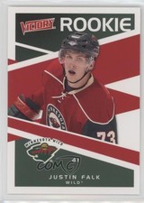2010-11 Upper Deck Victory Rookie Justin Falk #224 d4e