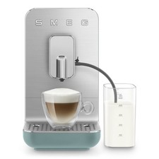 Image of Smeg Bean to Cup Coffee Machine BCC13EGMUK Emerald Green
