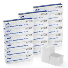 5000pcs 2"X2" Disposable Non Woven Sponges 4-Ply Dental Medical Gauze Pad