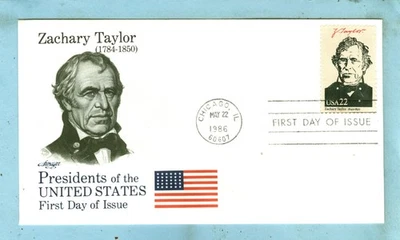 Scott 2217C ARTMASTER FDC, Presidential Series, "Zachary Taylor".... - Image 1 of 3