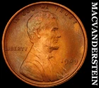 1909 VDB Lincoln Wheat Cent - Scarce  Uncirculated  Lustrous  No Reserve  #i6748