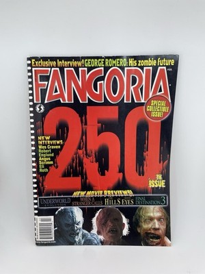 FANGORIA MAGAZINE #250 UNDERWORLD HILLS HAVE EYES FINAL DESTINATION 3 CRAVEN