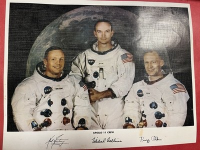 NASA Kennedy Space Center Memorabilia From 1973 Visit incl. 8x10 of astronauts.