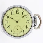 Antique 16s 1915 Waltham Art Deco Mechanical Hunter Pocket Watch Vanguard Silver