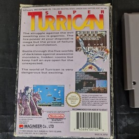 SUPER TURRICAN FOR NINTENDO NES BOXED GAME CLEANED TESTED PAL A VGC!